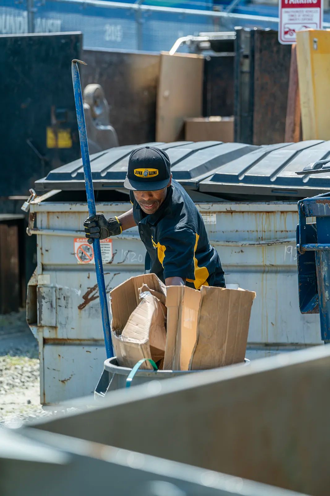 Office Cleanout services Seattle by Junk B Gone Team