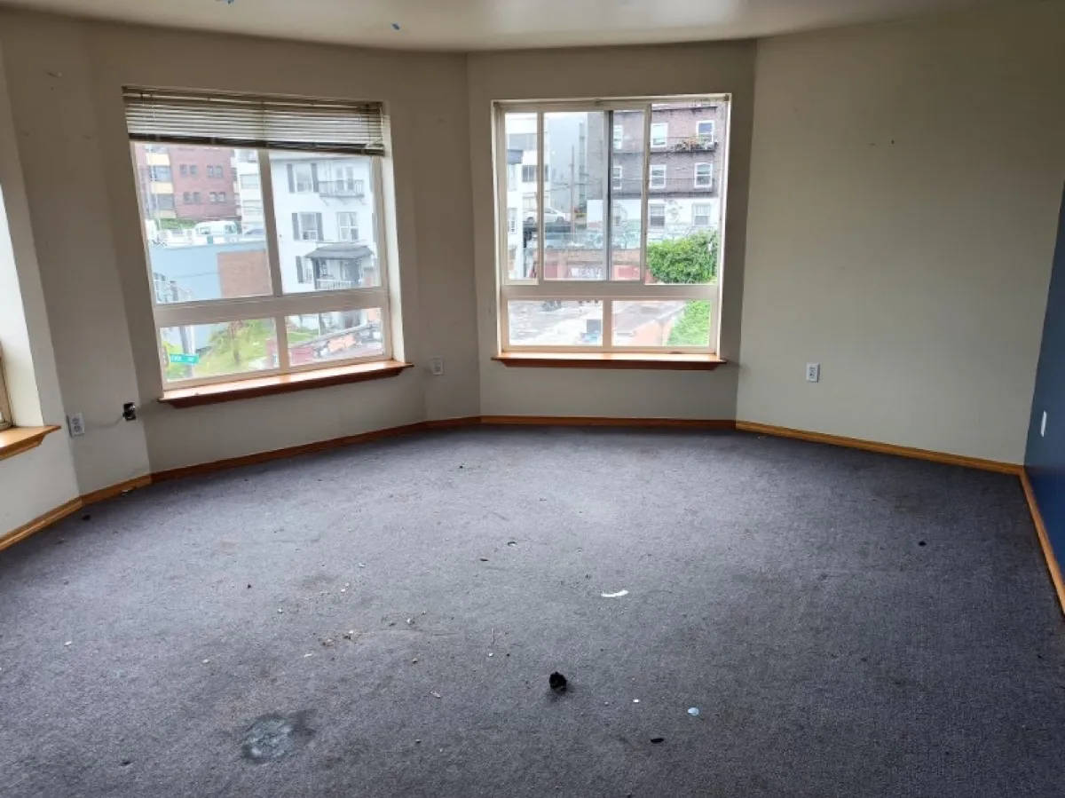 Empty apartment after cleanout — ready for next tenant