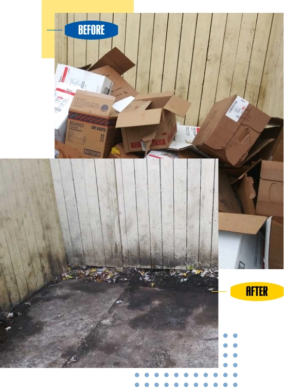 Junk Removal Seattle - Before After images