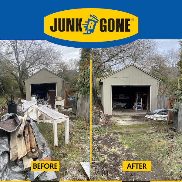 Junk Removal Before After Images