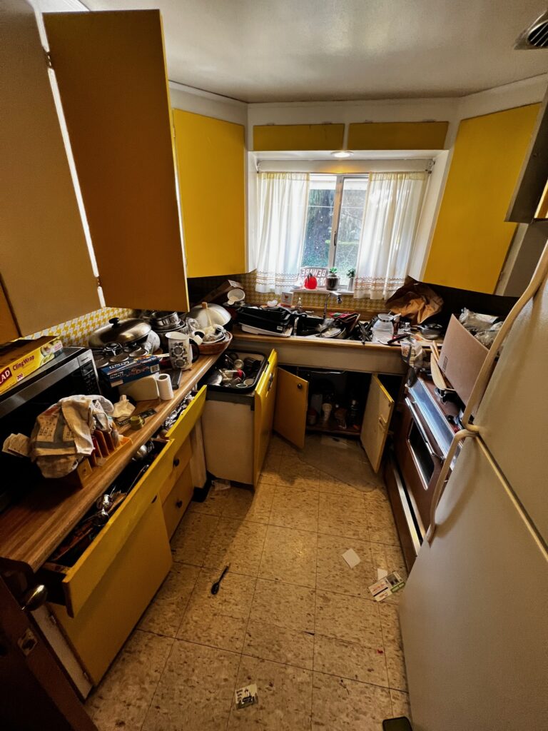 Estate cleanout of a home on Mercer Island