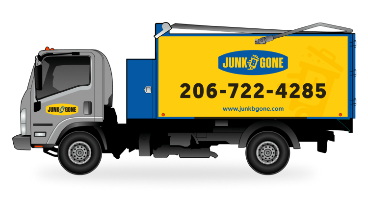 Junk Removal Seattle Truck by Junk B Gone
