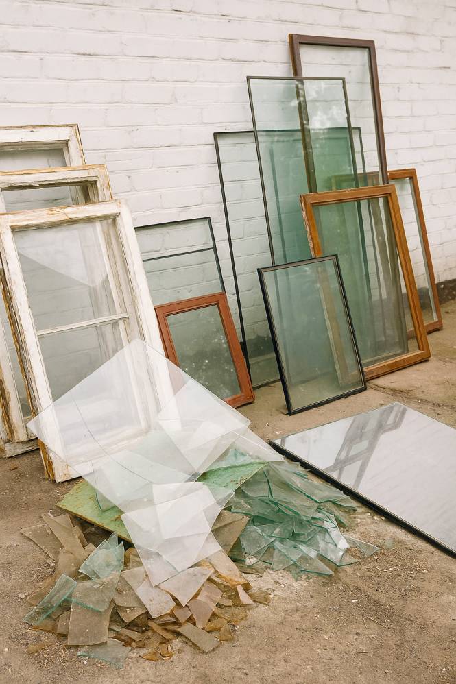 How to dispose Glass Windows