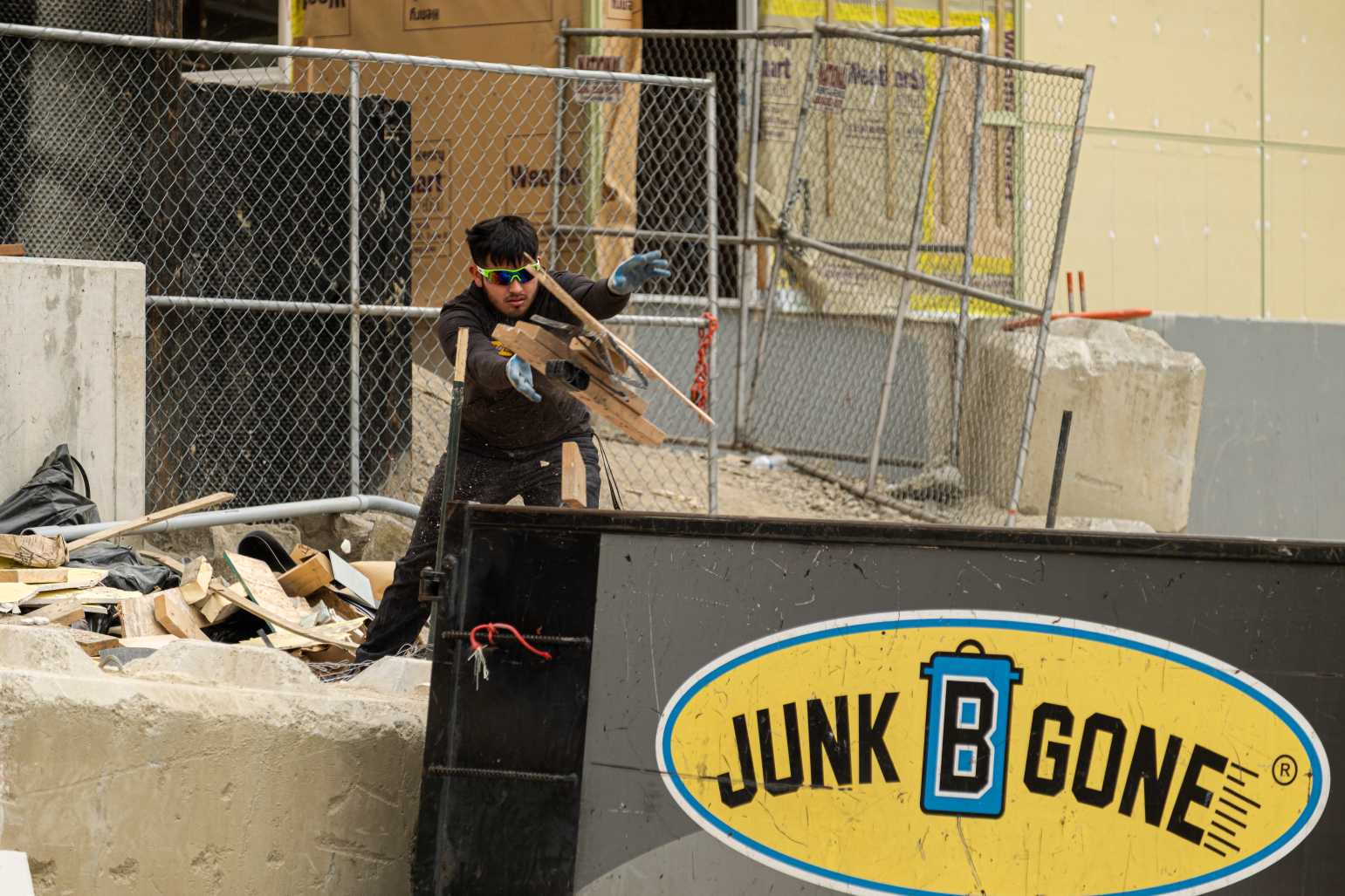 Junk B Gone crew removing furniture in Seattle